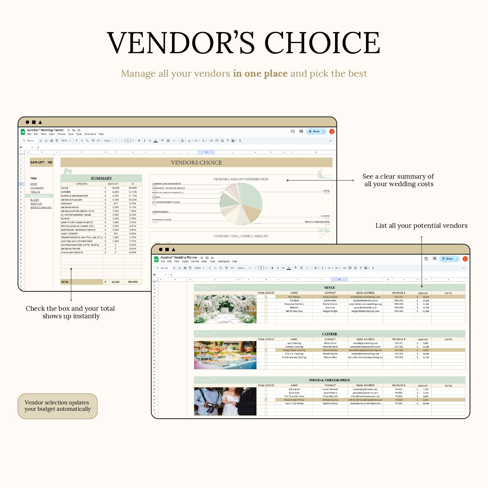 Aureline Wedding Planner
